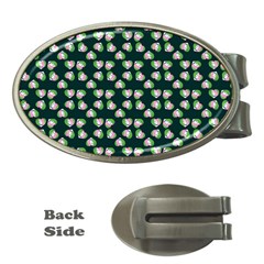 Darla Teal Money Clips (Oval) 