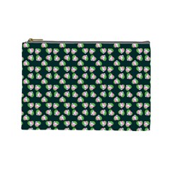 Darla Teal Cosmetic Bag (Large)