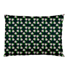 Darla Teal Pillow Case (two Sides) by snowwhitegirl