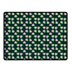 Darla Teal Double Sided Fleece Blanket (Small) 