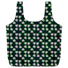 Darla Teal Full Print Recycle Bag (XXXL)