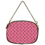 60s Ombre Hair Girl Pink Chain Purse (One Side) Front