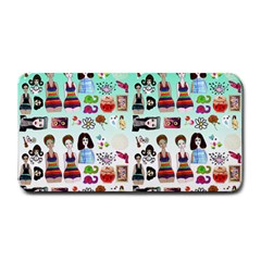 Kawaii Collage Green Ombre Medium Bar Mats by snowwhitegirl