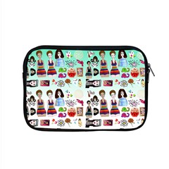 Kawaii Collage Green Ombre Apple Macbook Pro 15  Zipper Case by snowwhitegirl