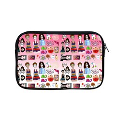 Kawaii Collage Pink Ombre Apple Macbook Pro 13  Zipper Case by snowwhitegirl