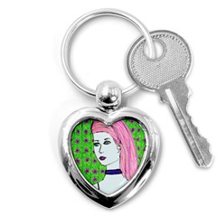 Darla Key Chain (heart) by snowwhitegirl