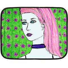 Darla Fleece Blanket (mini) by snowwhitegirl