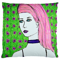 Darla Standard Flano Cushion Case (one Side) by snowwhitegirl