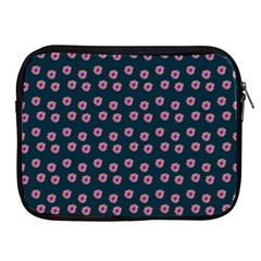 Peach Purple Daisy Flower Teal Apple iPad 2/3/4 Zipper Cases