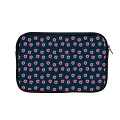 Peach Purple Daisy Flower Teal Apple MacBook Pro 13  Zipper Case