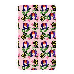 60s Girl Pink Floral Daisy Memory Card Reader (rectangular) by snowwhitegirl