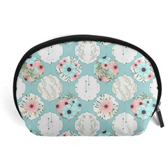 Floral Work Accessory Pouch (large) by designsbymallika