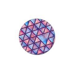 Triangle Mandala Pattern Golf Ball Marker (4 Pack) by designsbymallika