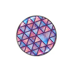 Triangle Mandala Pattern Hat Clip Ball Marker (4 Pack) by designsbymallika