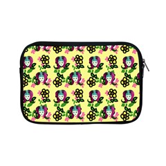 60s Girl Yellow Floral Daisy Apple Ipad Mini Zipper Cases by snowwhitegirl