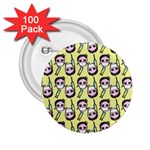 Doctor Pattern 2.25  Buttons (100 pack)  Front