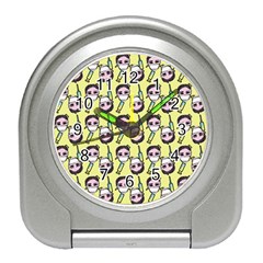 Doctor Pattern Travel Alarm Clock