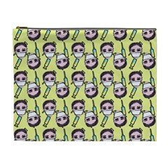 Doctor Pattern Cosmetic Bag (xl) by snowwhitegirl