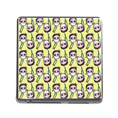 Doctor Pattern Memory Card Reader (square 5 Slot) by snowwhitegirl