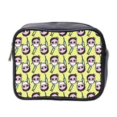 Doctor Pattern Mini Toiletries Bag (two Sides) by snowwhitegirl