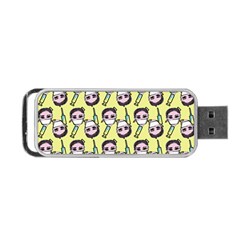 Doctor Pattern Portable Usb Flash (one Side) by snowwhitegirl