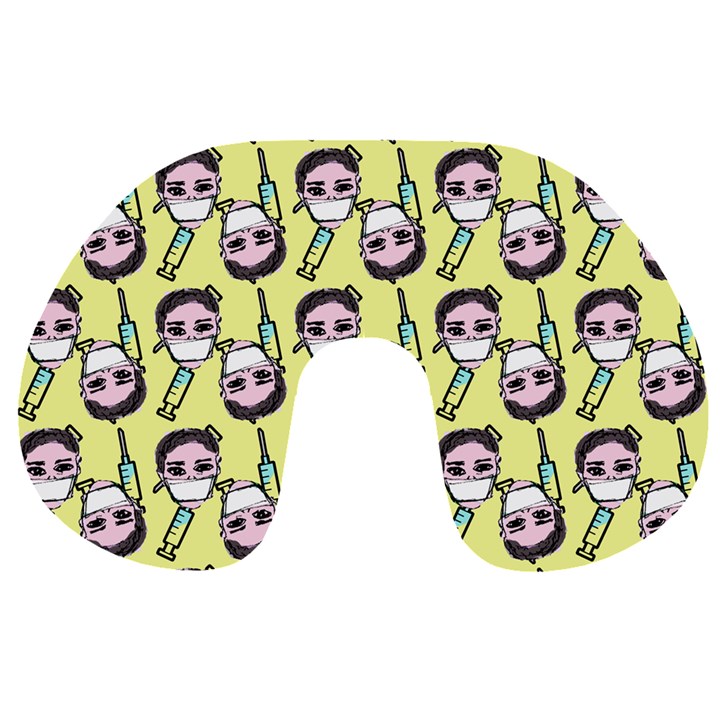 Doctor Pattern Travel Neck Pillow