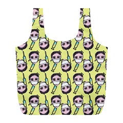 Doctor Pattern Full Print Recycle Bag (l) by snowwhitegirl