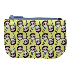 Doctor Pattern Large Coin Purse by snowwhitegirl