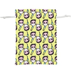 Doctor Pattern  Lightweight Drawstring Pouch (xl) by snowwhitegirl