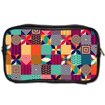 Geometric Mosaic Toiletries Bag (One Side) Front