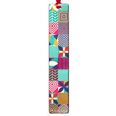 Geometric Mosaic Large Book Marks by designsbymallika