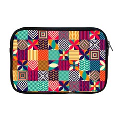 Geometric Mosaic Apple Macbook Pro 17  Zipper Case by designsbymallika