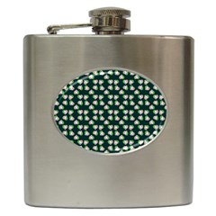 Darla Teal Hip Flask (6 Oz) by snowwhitegirl