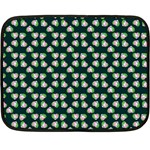 Darla Teal Double Sided Fleece Blanket (Mini)  35 x27  Blanket Front