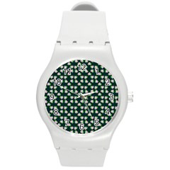 Darla Teal Round Plastic Sport Watch (m) by snowwhitegirl