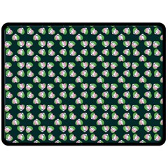 Darla Teal Double Sided Fleece Blanket (large)  by snowwhitegirl