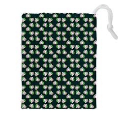 Darla Teal Drawstring Pouch (4xl) by snowwhitegirl