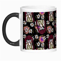 Braids Doll Daisies Black Morph Mugs by snowwhitegirl