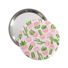 Cactus Pattern 2 25  Handbag Mirrors by designsbymallika