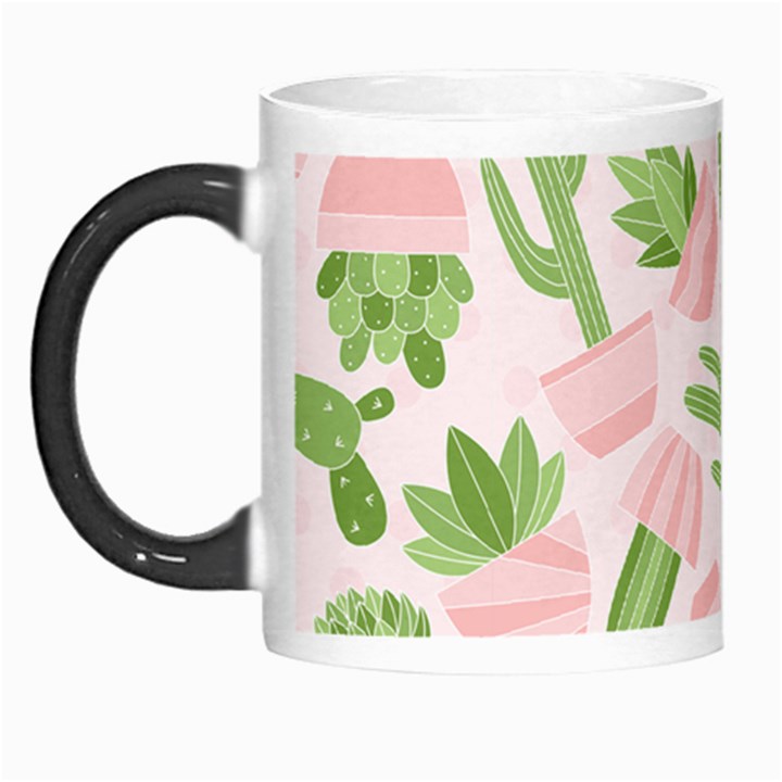 Cactus Pattern Morph Mugs