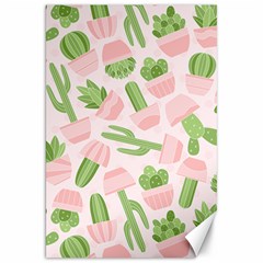 Cactus Pattern Canvas 20  X 30 