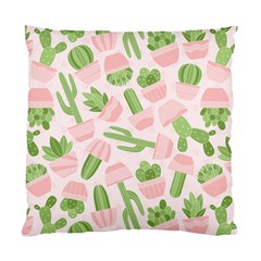 Cactus Pattern Standard Cushion Case (two Sides) by designsbymallika