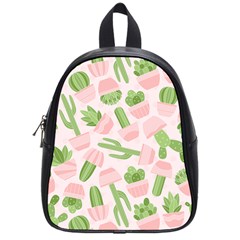 Cactus Pattern School Bag (small) by designsbymallika