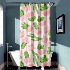 Cactus Pattern Shower Curtain 36  X 72  (stall)  by designsbymallika