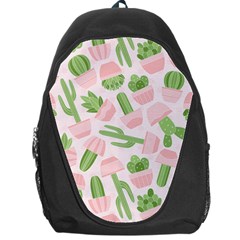 Cactus Pattern Backpack Bag by designsbymallika