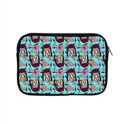 Braids Doll Daisies Blue Apple Macbook Pro 15  Zipper Case by snowwhitegirl