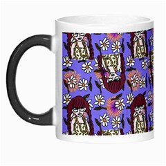 Braids Doll Daisies Purple Morph Mugs