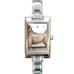 New Art Infliction Logo Rectangle Italian Charm Watch by Spenny11