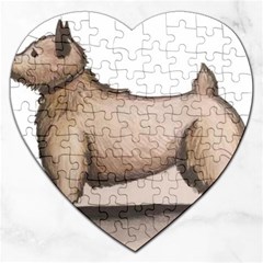 New Art Infliction Logo Jigsaw Puzzle (heart) by Spenny11