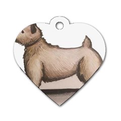 New Art Infliction Logo Dog Tag Heart (one Side) by Spenny11